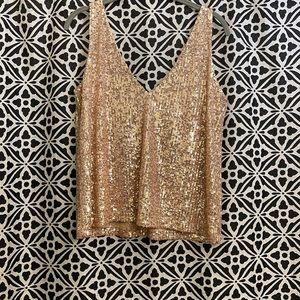 Shine star glitter top